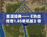 重溫經典——《熱血傳奇1.85單機版》帶你重回那個激情四射的時代