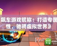 《飆車游戲昵稱：打造專屬個性，馳騁虛擬世界》