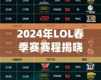 2024年LOL春季賽賽程揭曉！精彩賽事?lián)屜瓤?></a></div>
                        <div   id=