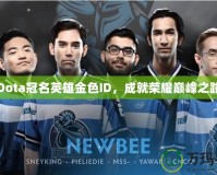 Dota冠名英雄金色ID，成就榮耀巔峰之路