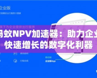 螞蟻NPV加速器：助力企業(yè)快速增長的數(shù)字化利器