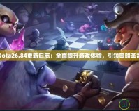 Dota26.84更新日志：全面提升游戲體驗，引領策略革命