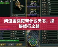 問道金頭陀帶什么天書，探秘修行之路