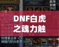 DNF白虎之魂力觸發(fā)幾率解析：讓你的戰(zhàn)斗更加震撼！