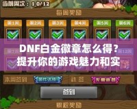 DNF白金徽章怎么得？提升你的游戲魅力和實(shí)力！