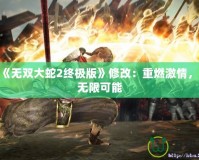 PS4《無(wú)雙大蛇2終極版》修改：重燃激情，探索無(wú)限可能