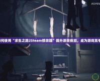 如何使用“求生之路2Steam修改器”提升游戲體驗(yàn)，成為游戲高手！