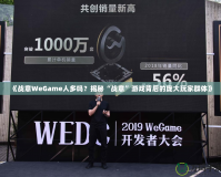 《戰(zhàn)意WeGame人多嗎？揭秘“戰(zhàn)意”游戲背后的龐大玩家群體》