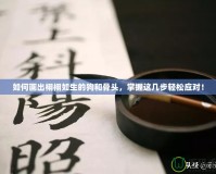 如何畫出栩栩如生的狗和骨頭，掌握這幾步輕松應對！