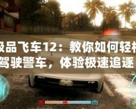 極品飛車12：教你如何輕松駕駛警車，體驗(yàn)極速追逐！