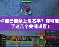 Dota2自己血條上沒名字？你可能錯(cuò)過了這幾個(gè)關(guān)鍵設(shè)置！