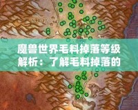 魔獸世界毛料掉落等級解析：了解毛料掉落的關鍵技巧