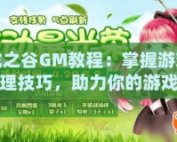 龍之谷GM教程：掌握游戲管理技巧，助力你的游戲世界繁榮