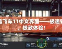 極品飛車11中文界面——極速狂飆，極致體驗！