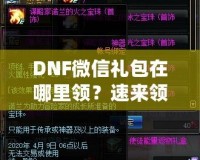 DNF微信禮包在哪里領(lǐng)？速來領(lǐng)取福利，驚喜不斷！