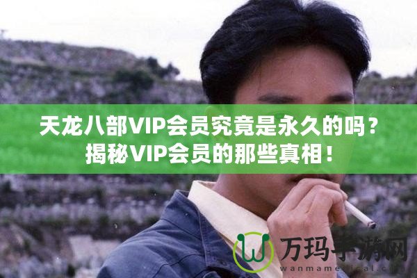 天龍八部VIP會員究竟是永久的嗎？揭秘VIP會員的那些真相！