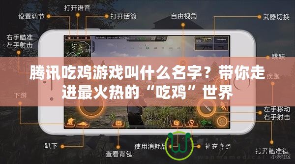 騰訊吃雞游戲叫什么名字？帶你走進最火熱的“吃雞”世界