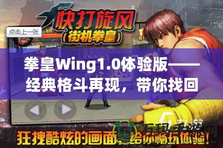 拳皇Wing1.0體驗版——經(jīng)典格斗再現(xiàn)，帶你找回童年熱血！