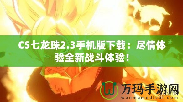 CS七龍珠2.3手機版下載：盡情體驗全新戰(zhàn)斗體驗！