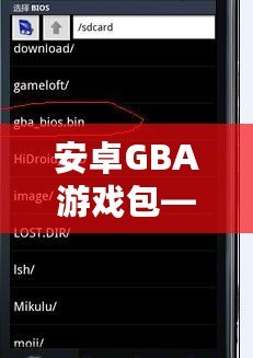 安卓GBA游戲包——讓你重溫經(jīng)典，暢享無盡樂趣