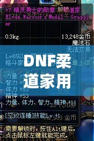 DNF柔道家用什么武器PK最強？掌握這些，你也能成為戰(zhàn)場王者！