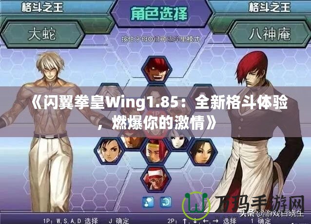 《閃翼拳皇Wing1.85：全新格斗體驗(yàn)，燃爆你的激情》