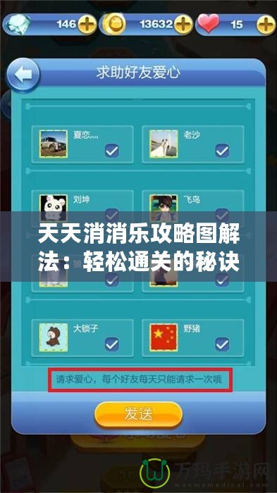 天天消消樂攻略圖解法：輕松通關(guān)的秘訣大公開！