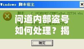 問道內(nèi)部盜號如何處理？揭秘應(yīng)對方法與預(yù)防技巧