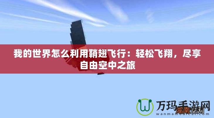 我的世界怎么利用鞘翅飛行：輕松飛翔，盡享自由空中之旅