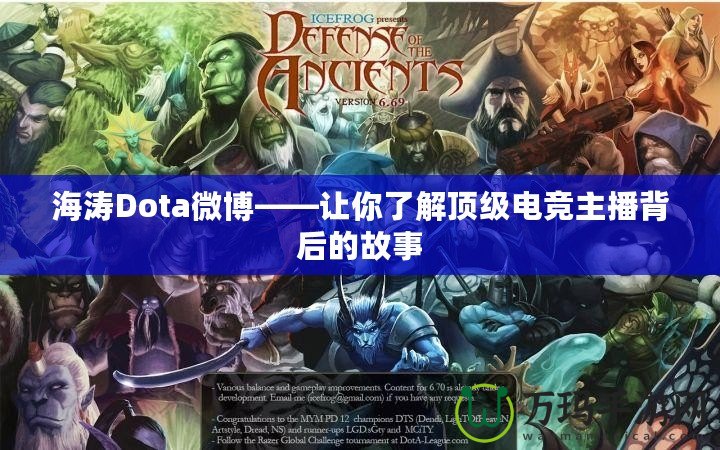 海濤Dota微博——讓你了解頂級電競主播背后的故事