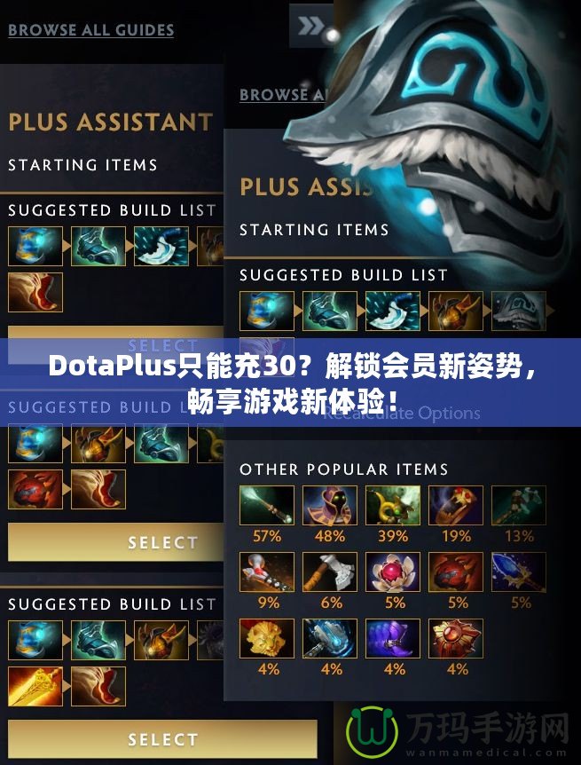 DotaPlus只能充30？解鎖會員新姿勢，暢享游戲新體驗！