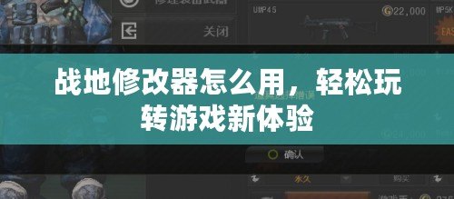 戰(zhàn)地修改器怎么用，輕松玩轉(zhuǎn)游戲新體驗