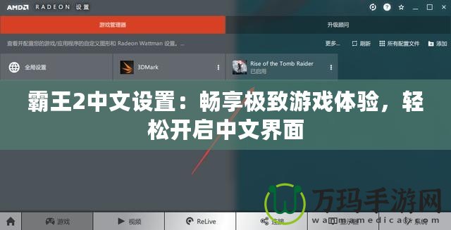霸王2中文設(shè)置：暢享極致游戲體驗，輕松開啟中文界面