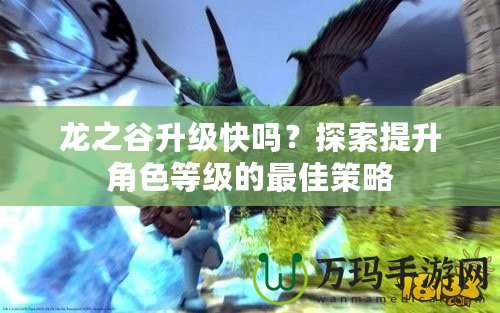 龍之谷升級(jí)快嗎？探索提升角色等級(jí)的最佳策略