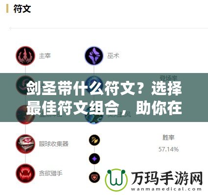 劍圣帶什么符文？選擇最佳符文組合，助你在峽谷稱(chēng)霸！