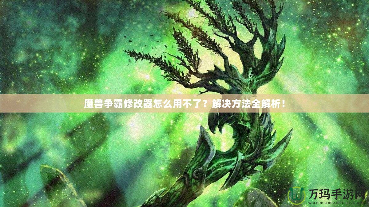 魔獸爭霸修改器怎么用不了？解決方法全解析！