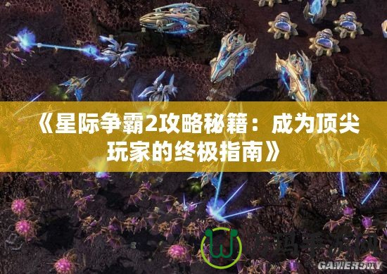 《星際爭霸2攻略秘籍：成為頂尖玩家的終極指南》