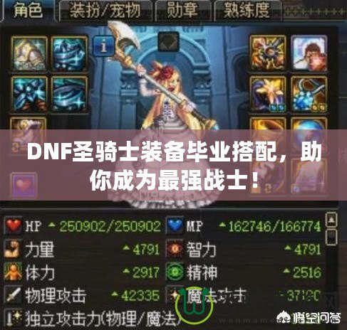 DNF圣騎士裝備畢業(yè)搭配，助你成為最強戰(zhàn)士！