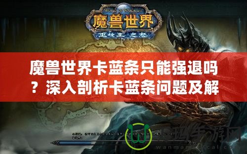 魔獸世界卡藍條只能強退嗎？深入剖析卡藍條問題及解決方案