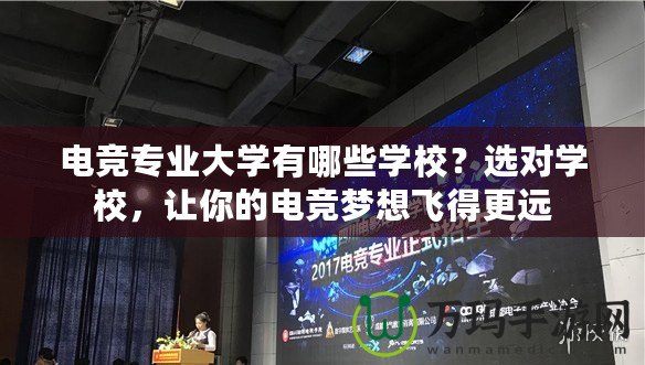 電競專業(yè)大學(xué)有哪些學(xué)校？選對學(xué)校，讓你的電競夢想飛得更遠(yuǎn)