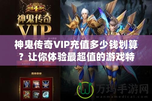 神鬼傳奇VIP充值多少錢劃算？讓你體驗最超值的游戲特權(quán)