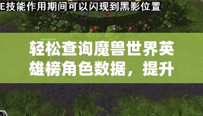 輕松查詢魔獸世界英雄榜角色數(shù)據(jù)，提升你的游戲體驗