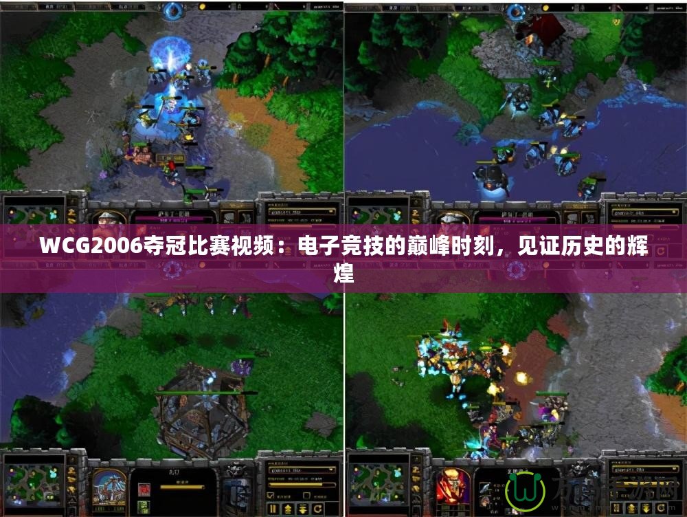 WCG2006奪冠比賽視頻：電子競(jìng)技的巔峰時(shí)刻，見證歷史的輝煌