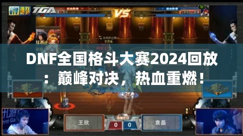 DNF全國格斗大賽2024回放：巔峰對決，熱血重燃！