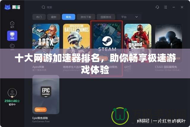 十大網(wǎng)游加速器排名，助你暢享極速游戲體驗