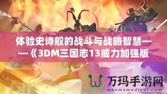 體驗(yàn)史詩般的戰(zhàn)斗與戰(zhàn)略智慧——《3DM三國志13威力加強(qiáng)版》深度解析