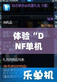 體驗(yàn)“DNF單機(jī)版11.0”：打破網(wǎng)絡(luò)限制，暢享全新戰(zhàn)斗樂(lè)趣！